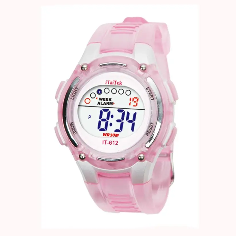 Aimecor Дети Часы Мальчики плавание Спорт цифровые Водонепроницаемый наручные часы спортивные часы DE18 Прямая доставка