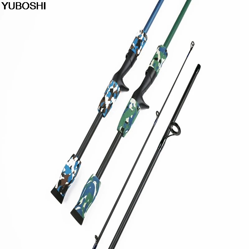 YUBOSHI 1 8 м 2 сек спиннинг M мощность приманка Wt 1/8 3/4 унции стекло Спиннинг Удочка