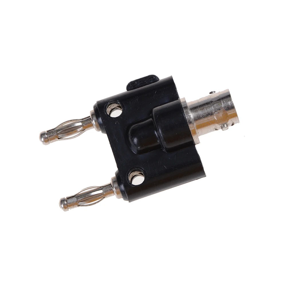 Adapter 4mm Banana Plug Female Jack To Two Dual Male Connector Plug-in Type 1pcs | Обустройство дома