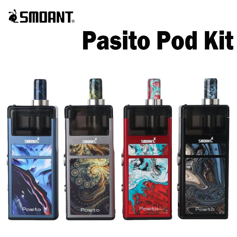 Оригинальный Smoant пасито Pod Комплект 1100 мАч &amp 3 мл распылитель Топ Регулируемый