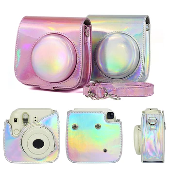 

Besegad PU Leather Storage Carrying Protective Pouch Bag Case w/Shoulder Strap for Fujifilm Instax Mini 8 8+ 9 Fuji film Cameras