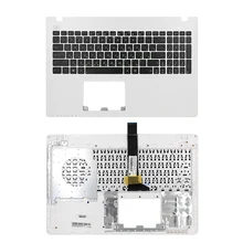 Russia Black laptop keyboard For ASUS X550 X550C X550CA X550CC X550CL X550J X550JD X550JF X550JK WITH COVER C WHITE COVER