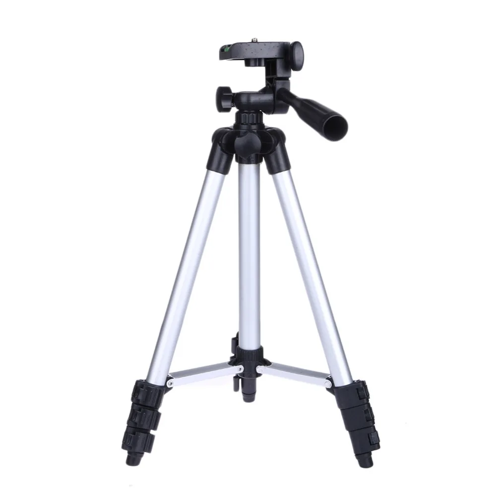 

(Max 1060mm)Professional Camera Tripod Stand Holder For iPhone iPad Samsung GALAXY Digital Camera + Phone Holder + Nylon Bag