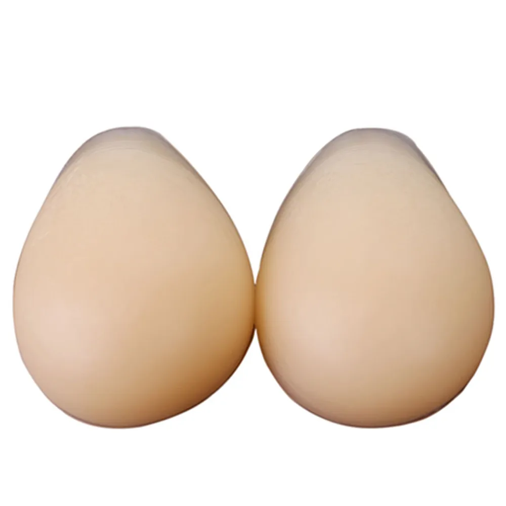 

1800g/Pair E Cup Breast Forms Silicone Fillers Fake Boobs Prosthesis Silicone Tights Insert Pads Artificial Boobs Enhancer