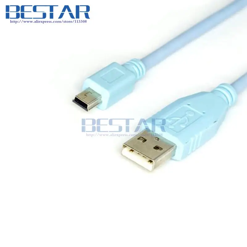 CAB CONSOLE USB USB To mini 5p Cable 1.8m 6ft For CISCO WS C3750X 2921