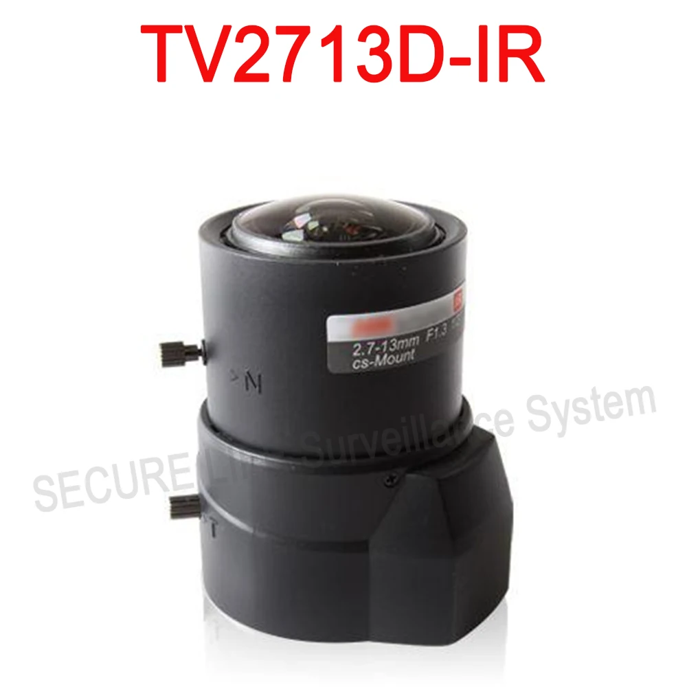 

Hik cctv camera lens TV2713D-IR Vari-focal DC Auto Iris IR Asperical Lens 2.7-13mm