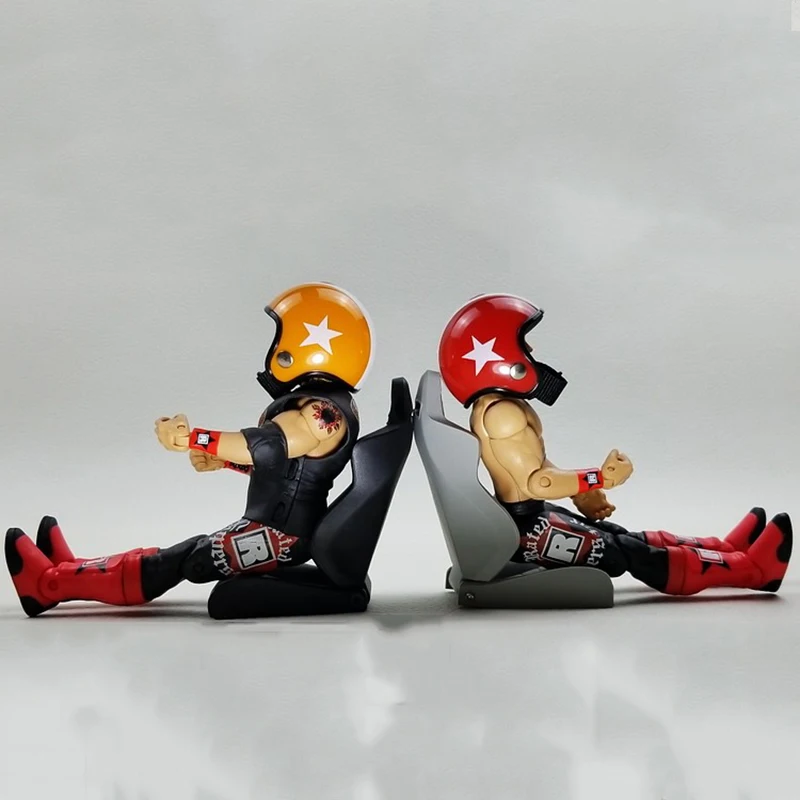 

1/10 Scale Remote Control Car Model Driver Simulation Helmet Cartoon Helmet Climbing Car Driver Helmet RC Car Model