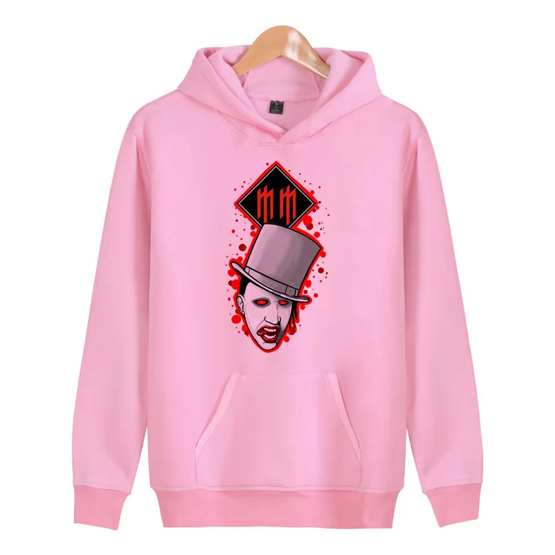 

Marilyn Manson pop Hoodies Men 3D Printed Pullovers Sportswear Sweatshirts male/women fashion X5659