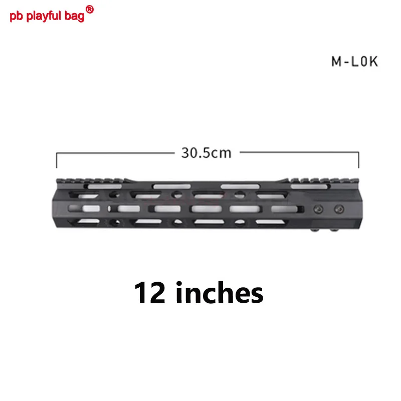 Открытый Jinming 8 поколения M4 изменение M-LOK легкий XM316 прямые черные Крупный рогатый скот в виде ракушки СМП GT Модернизированный fishbone D92 - Цвет: 12 inches