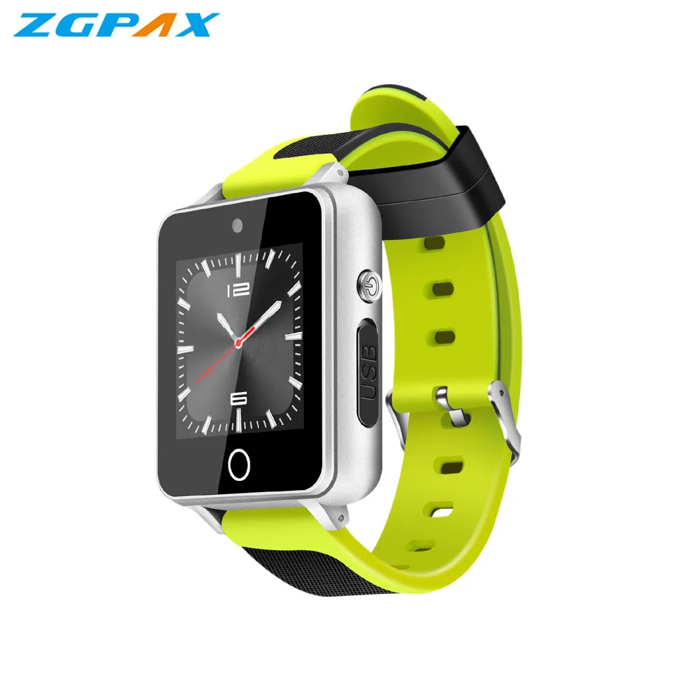 ZGPAX Смарт часы S9 MTK6580 Android 5 1 четырехъядерный Гб + 16 ГБ gps WiFi Bluetooth 4 0 SmartWatch телефон PK H1