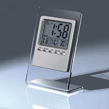 

Weather Station Digital Thermometer Hygrometer Wireless Sensor Forecast Temperature Watch Wall Moon Phase Alarm Clock