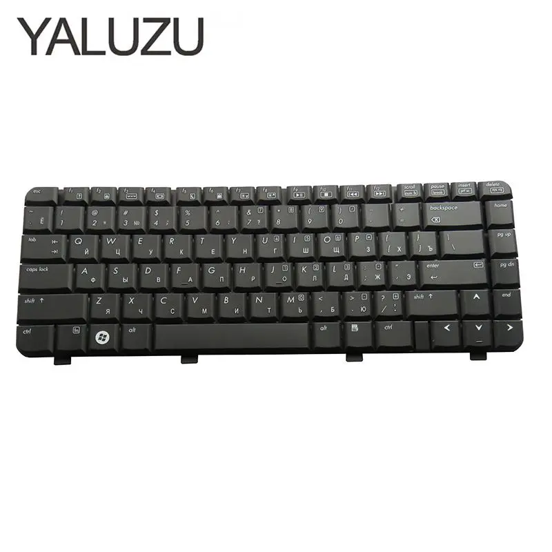 YALUZU Русская клавиатура для ноутбука hp 6720S 550 540 541 RU черная клавиатура для ноутбука