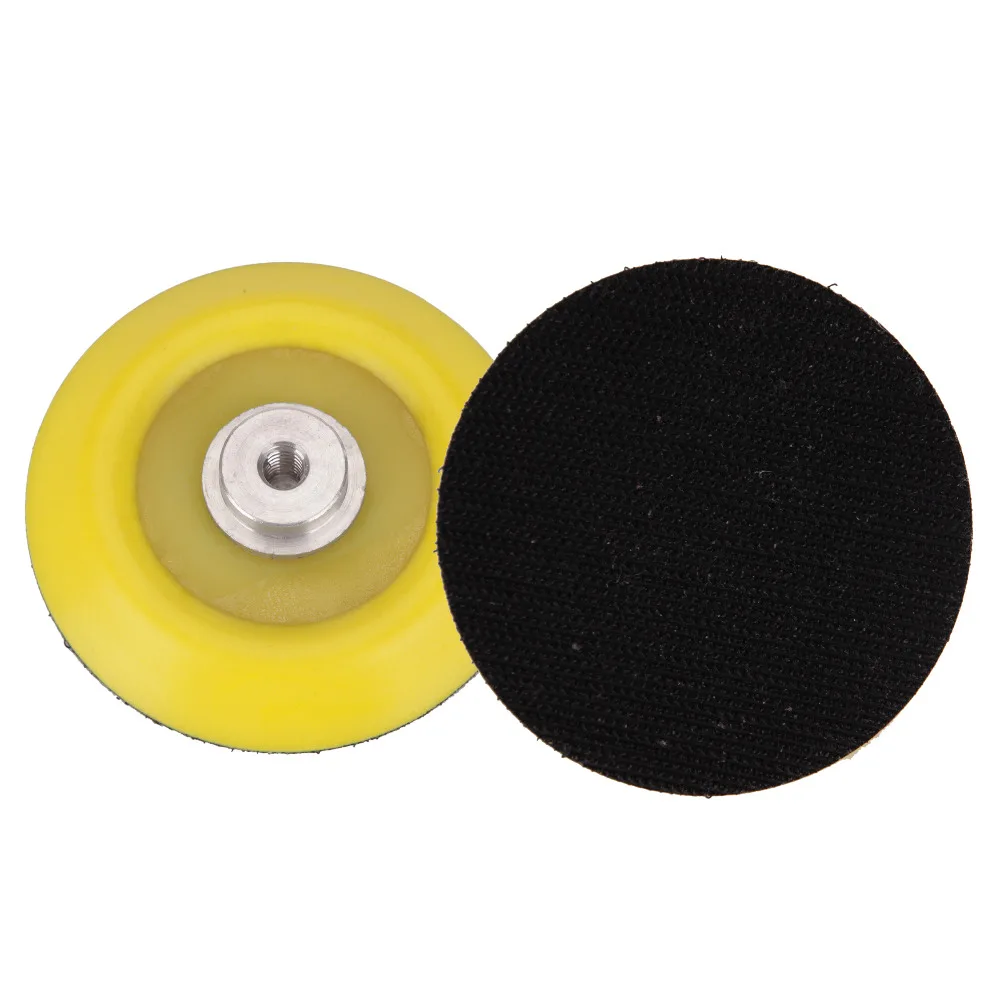 JL075 3" Inner Thread Polisher Back up Sanding Pad Orbital Sander