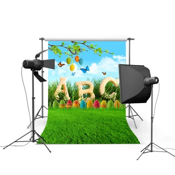 

Scenic picture photo backgrounds Fotografia Easter eggs photography backdrops for photographic studio props Photophone GE-022