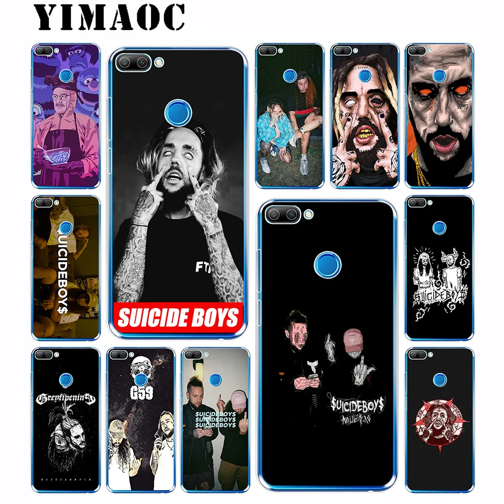 Yimaoc самоубийц мальчиков мягкий чехол для huawei Honor 10 9 8X 8C 8 7C 7X 7A Pro 6A Note Nova 3i 3 2i Y6 Y7 Y9