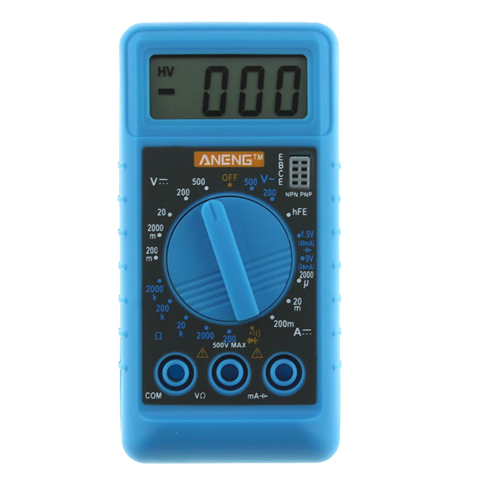 

Mini Digital Multimeter DMM Meter Ammeter Ohmmeter Voltmeter Portable Multimetro Multimetre Instruments Multi Tester Tool