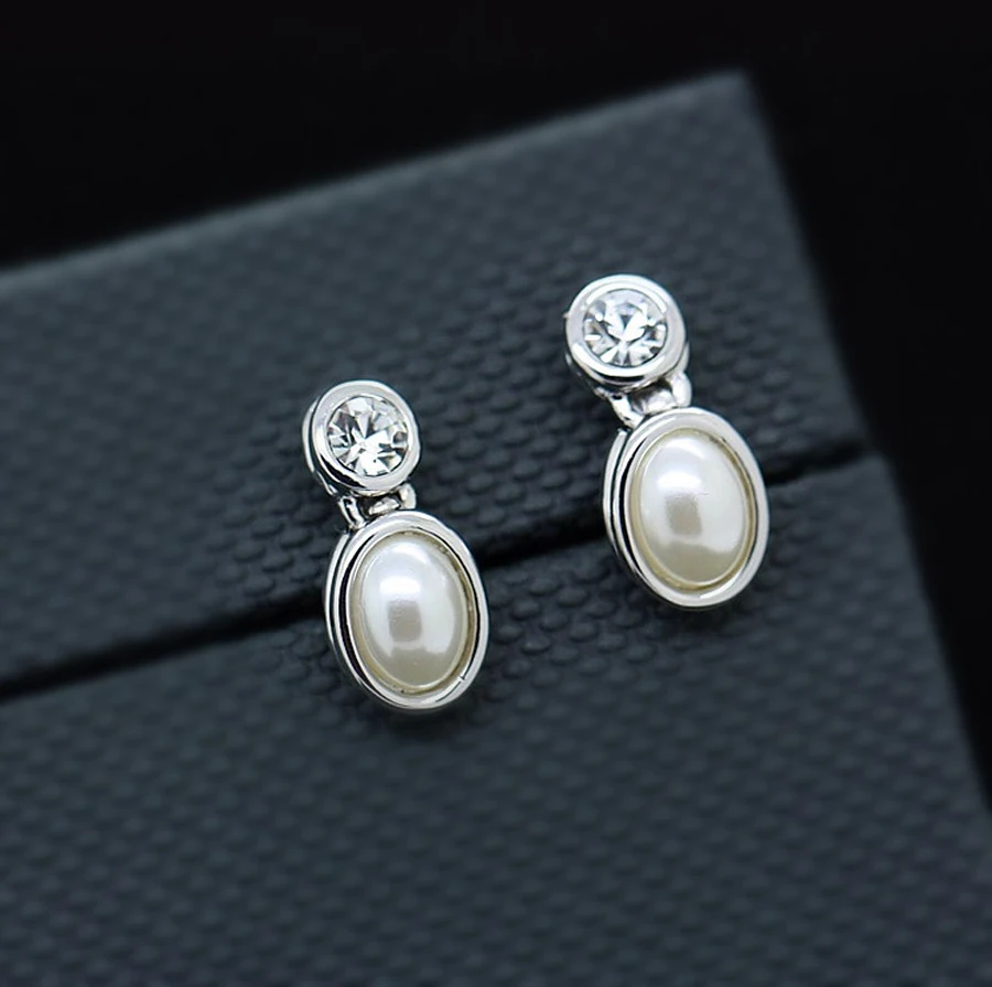 

11,11 клипсы, жемчужные серьги без пирсинга, модные женские Украшения, Аксессуары, покрытые белым золотом, лучший рождественский подарок