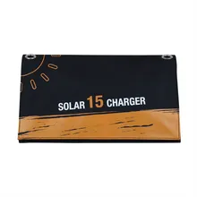 5 в 15 Вт солнечная панель ячейка солнечной батареи двойной USB порт солнечной батареи зарядное устройство для iPhone 8 мобильный телефон портативная солнечная зарядка