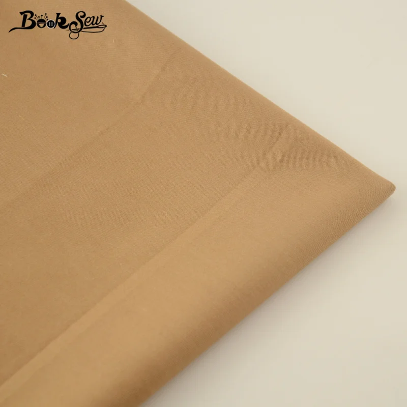 

New Arrival Classic Coffee Color 100% Cotton Twill Fabric Home Textile Material Bed Sheet DIY Patchwork Tecido Quilting Sewing