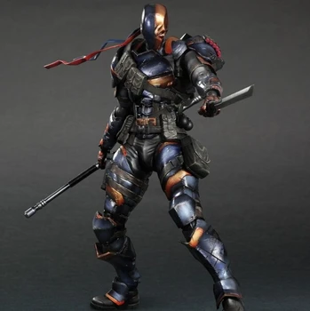 

Bat Man Action Figure Play Arts Kai Deathstroke Model Toy 270MM Movie Bat Man Terminator Bat Man Playarts Kai Deathstroke PA44