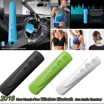 

DOITOP AUX Wireless Bluetooth Audio Receiver with Mic 3.5mm BT V4.1 Stereo Music Audio Adapter For Speaker Car Phones Earphone