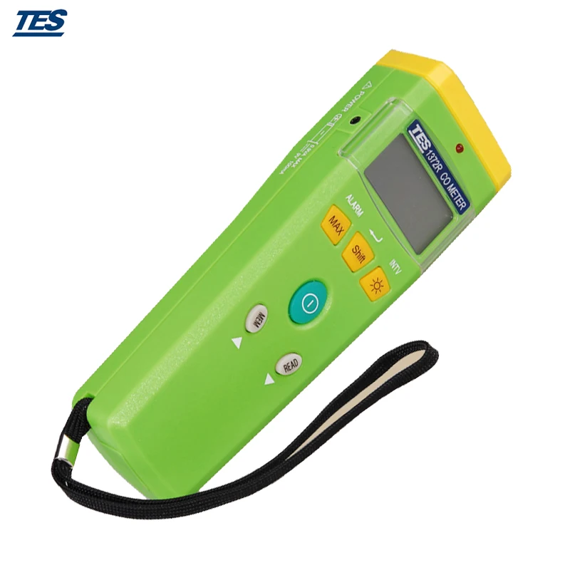 Портативный тестер угарного газа анализатор CO измеритель (0 ~ 999 ppm 1 ppm) TES 1372R|detector