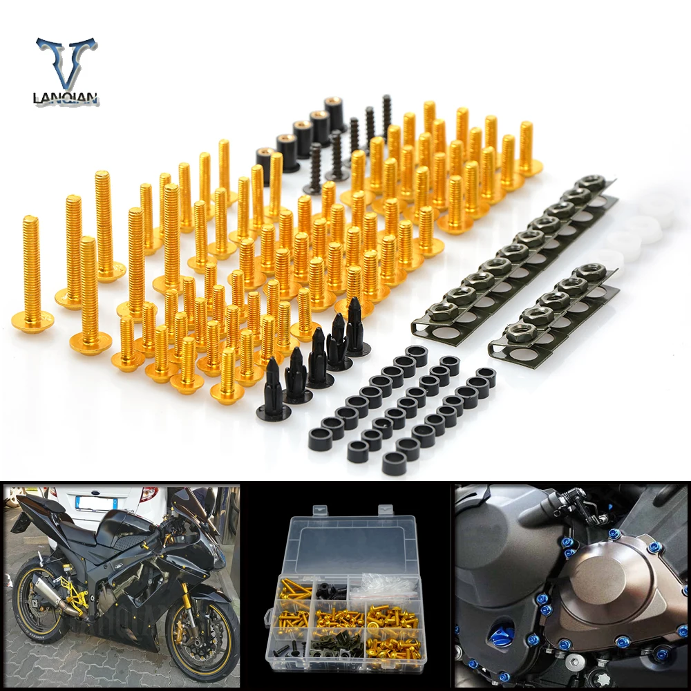 

CNC Universal Motorcycle Accessories Fairing/windshield Bolts Screws set For KTM 1290 super duke r/1290 super duke gt rc8 rc8r