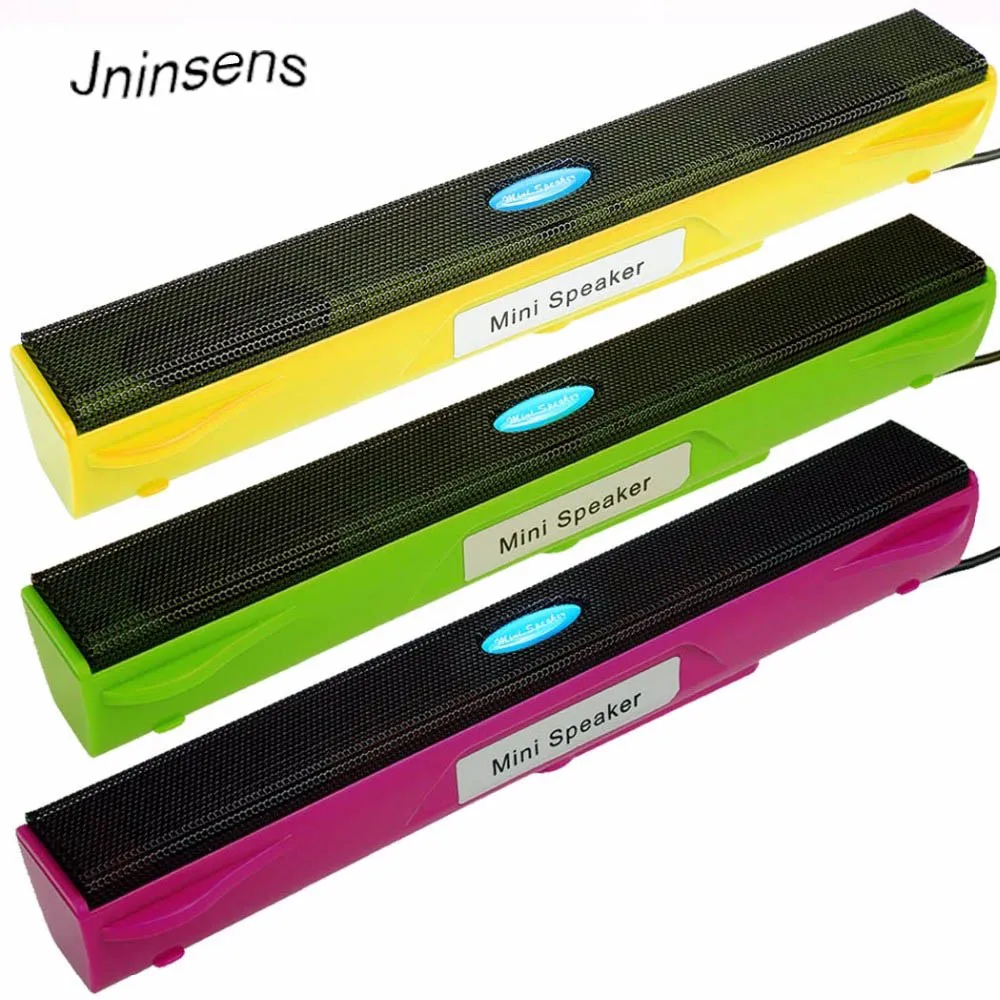 Портативный USB динамик музыкальный плеер Усилитель громкий динамик стерео звуковая коробка для компьютера Настольный ПК ноутбук