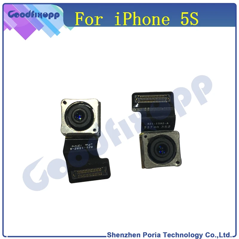 IP0040 100% Original New For iPhone 5S 8.0 Mega Pixels Back Rear Big Camera Module With Flex Cable Ribbon (3)