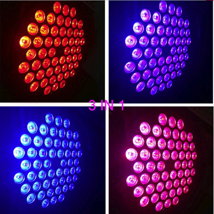 54pcs 3W led Par08_Show time lighting