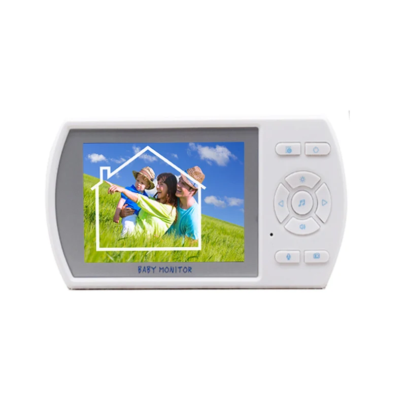 3.5 LCD Color Baby Monitor Video Nanny Security Camera Two Way Talk Temperature Monitoring (9)