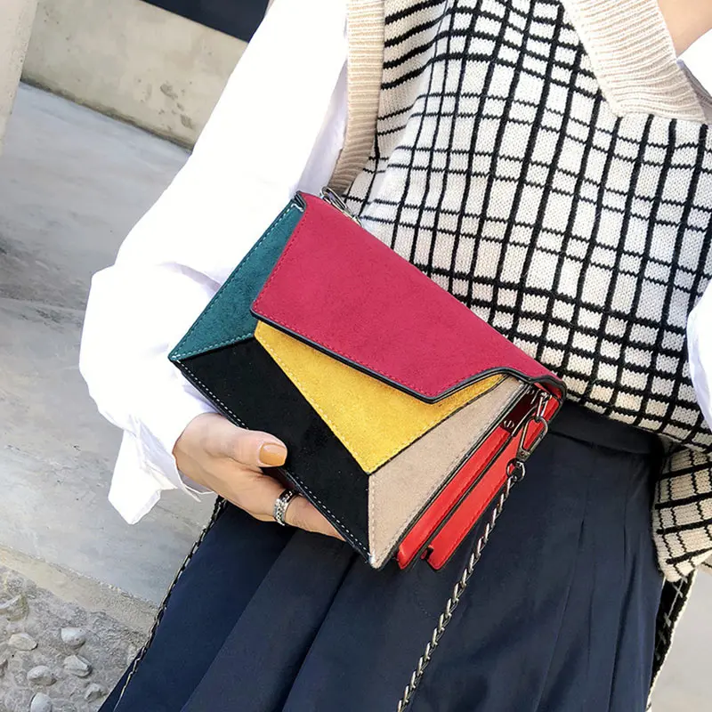 

New Style 1 Pcs Women Shoulder Crossbody Bag PU Magnetic Buckle Fashion for Travel Shopping