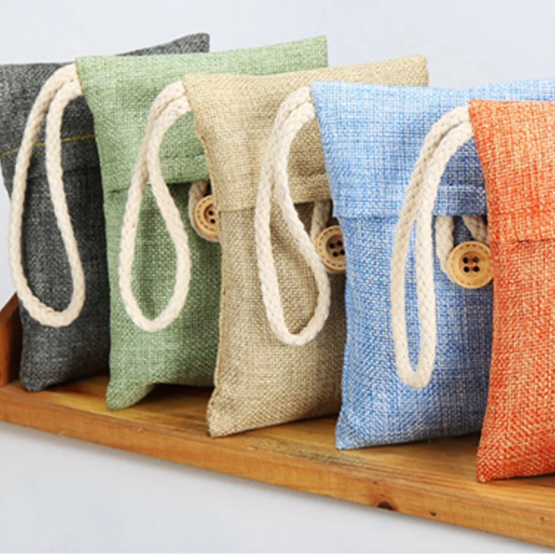 1 шт. бамбуковый уголь Bag100g натуральная сумка для очистки воздуха ...