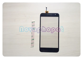 

Novaphopat Black touchscreen For Bravis Alto Touch Screen Digitizer Sensor Panel Replacement + tracking
