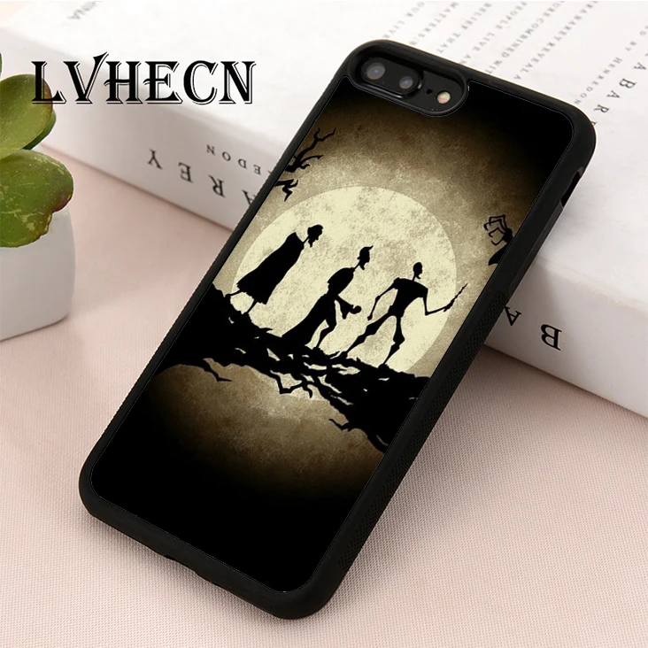 

LvheCn TPU Skin phone case cover for iPhone 5 5s SE 6 6s 7 8 plus X XR Xs Max Harry Potter Three Brothers Tale