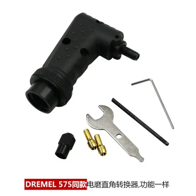 90 Dgree правый угол драйвер конвертер поворотный инструмент крепления для Dremel 4000 3000 275 8100 абразивные деревообрабатывающие аксессуары