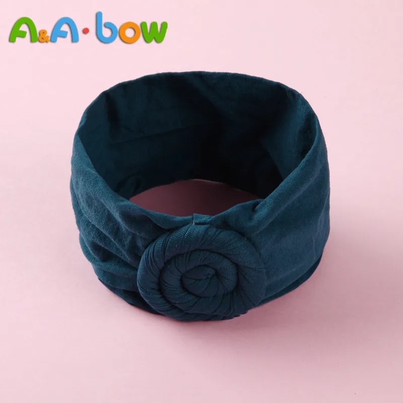 new born baby accessories	 1pcs Wide Nylon Bow Headband with Rose Flower, Soft Elestic Wide Head wraps, Cute Nylon Turban Headband Girls Hair Accessories cool baby accessories Baby Accessories