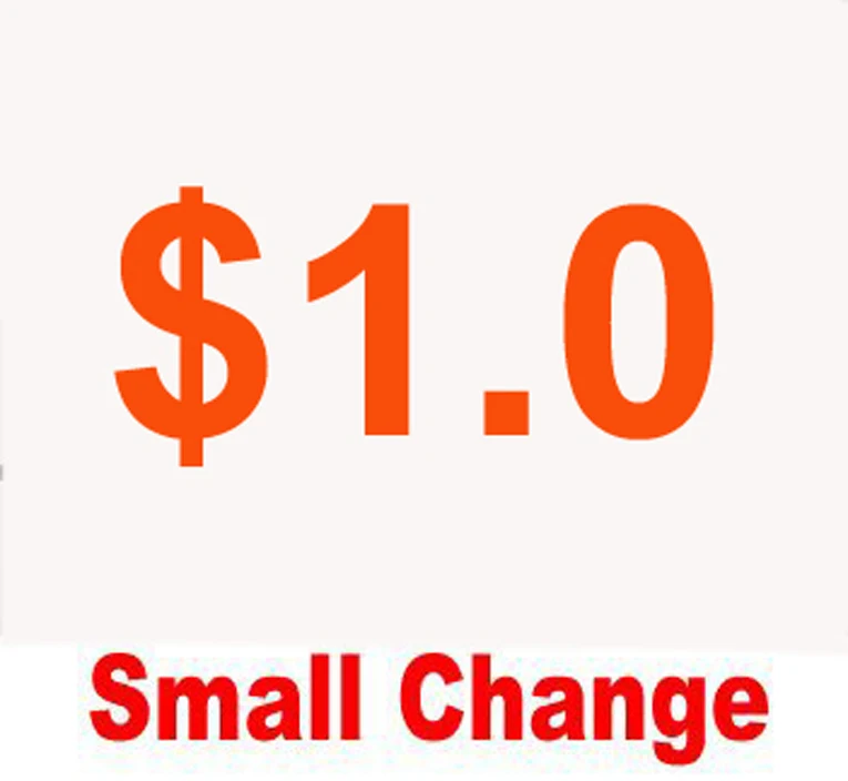 

SMALL CHANGE 1$ FOR SALE