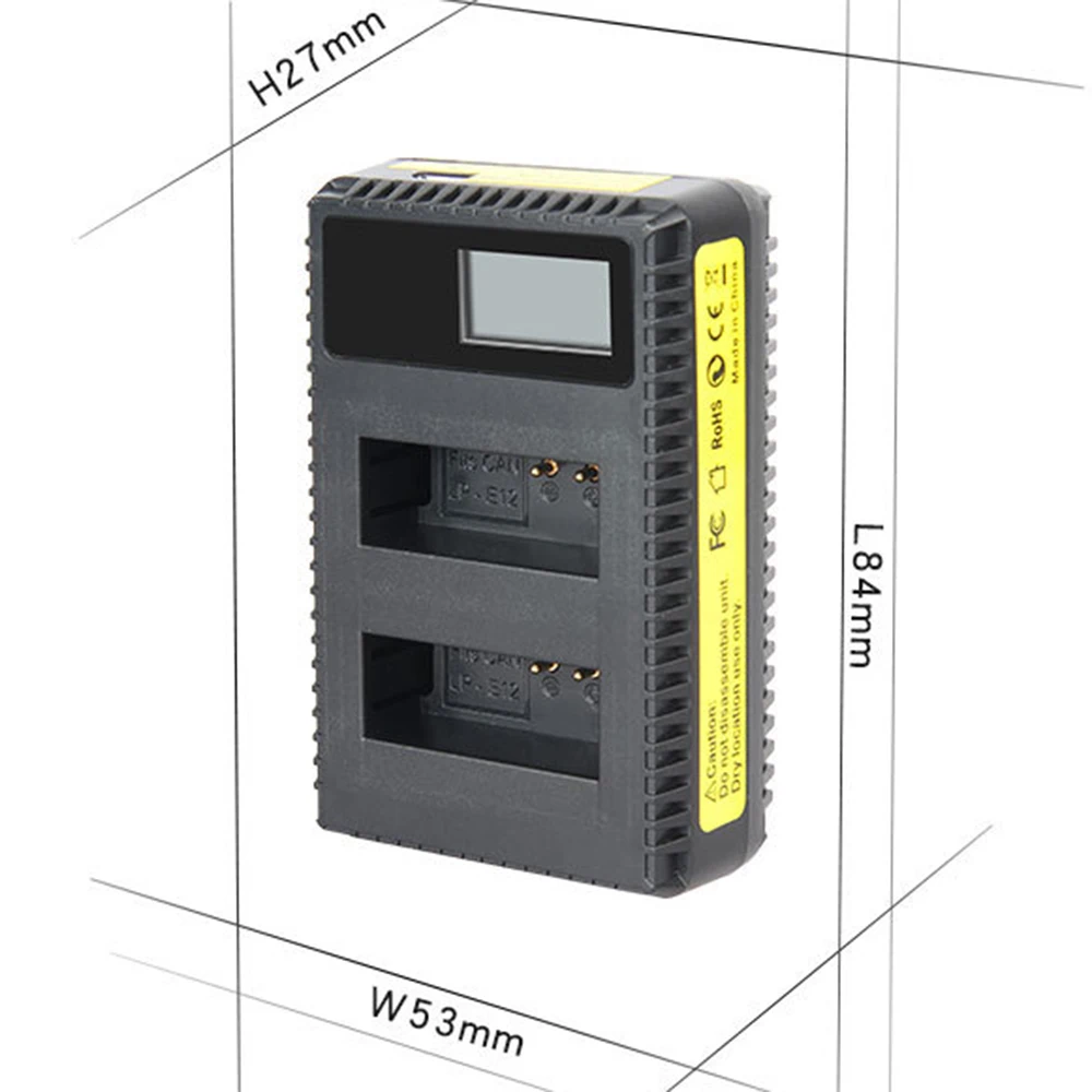 3 шт. аккумуляторные литий ионные батарейки 7 2 В 1200 мАч|li-ion 1200mah|battery for canoncanon lp-e12 |