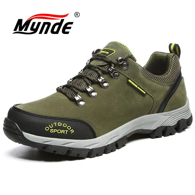 

MYNDE Big size 39-49 MenHiking Shoes Waterproof Camping Sports Shoes Trekking Climbing Mountain Non-Slip Men's Outdoor Sneakers