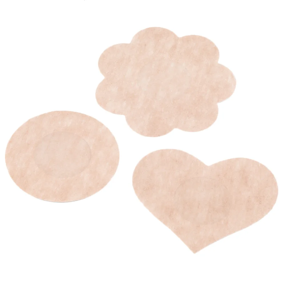 

New 1 Pair Sexy Women's Breasts Stickers Invisible Breast Lift Tape Bra Pads Nipple Cover Anti Emptied Chest Paste 3 type