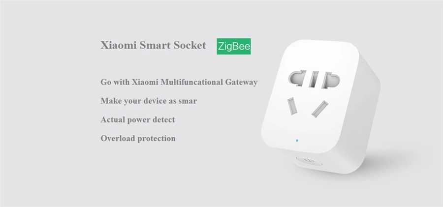 Xiaomi mijia интеллектуальная розетка Zigbee версия WiFi беспроводной пульт дистанционного управления гнездо адаптера питание таймер включения и выключения через приложение