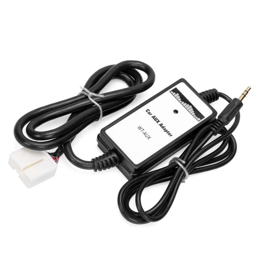 3.5mm Jack AUX Interface Adapter Audio Input Aux Cable For Honda Accord
