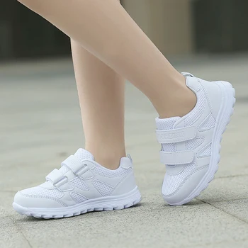 

Brand shoes boys girls children's sneakers kids white sports breathable running shoe child students footwear sneakers 25-41