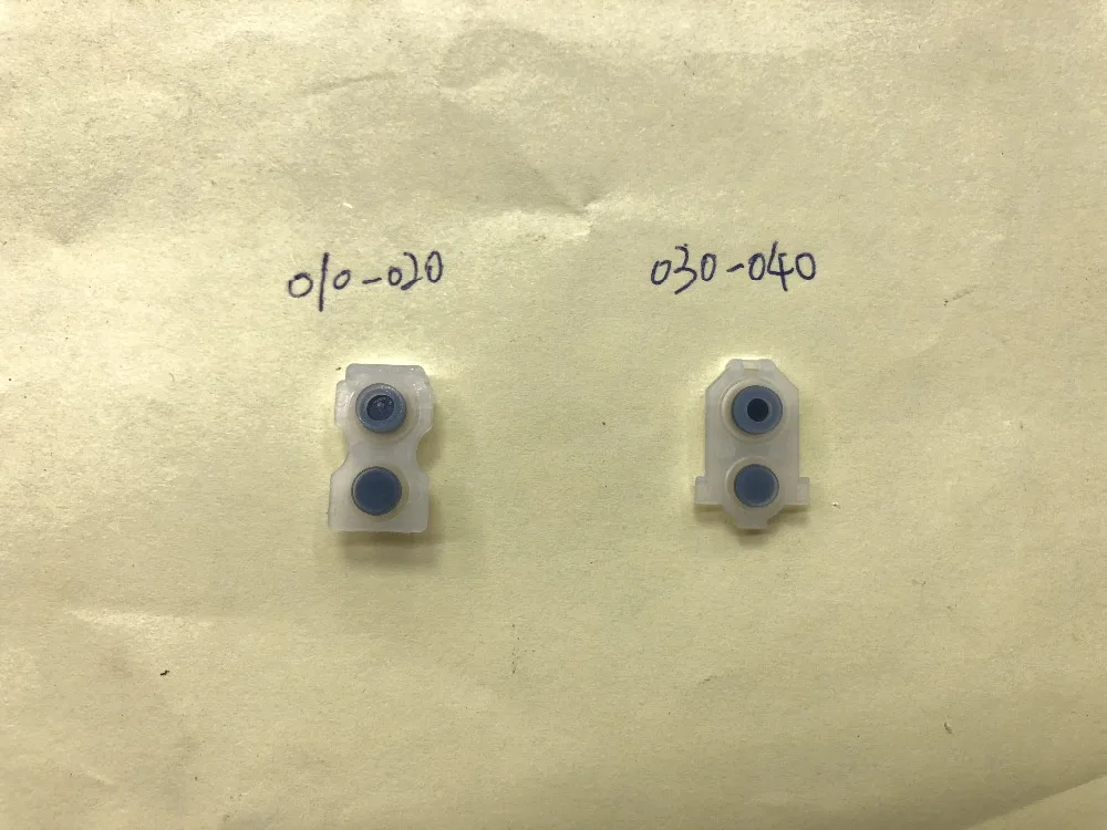 

10sets=20pcs JDS 010/020 JDS030 040 Silicon Rubber Pads For Playstation PS4 Controller L2 R2 L1 R1 Rubber Buttons