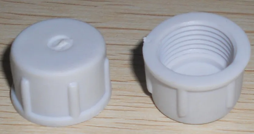 

plastic end cap for the 13.5mm white waterproof pigtail