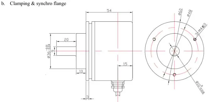 CAS60R12E10RMB прецизионный Modbus RTU выход с одним поворотом Многофункциональный цифровой абсолютный энкодер 12 бит