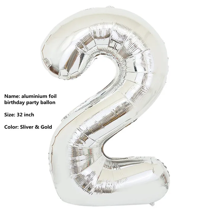 Birthday Party Decorations Adult Foil Balloons Graduation 2019 Air Balloons Ramadan Kareem Number Balloon Baby SHower Party Balloons (6)