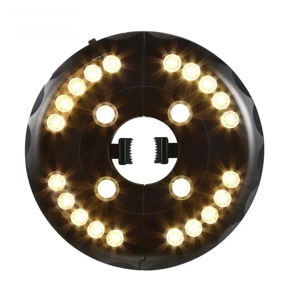 

Patio Umbrella Light 3 Lighting Modes Cordless 24 LED Lights,Battery Operated/ USB Charged Umbrella Camping Tents