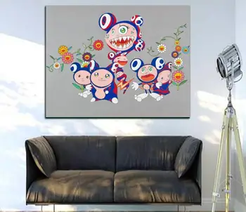 

Hand painted Sun Flowers on canvas Canvas Painting Abstract Pop Art for living room